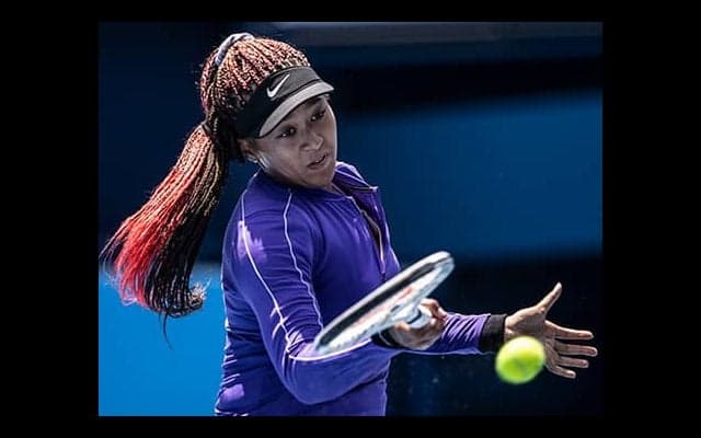 大坂なおみ 五輪会場で練習