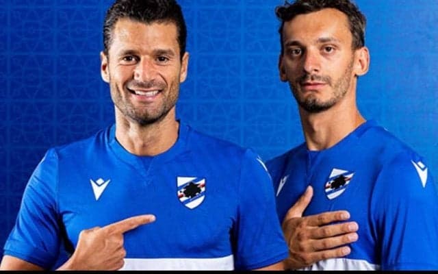 吉田麻也のサンプドリアがホームユニフォームを発表！昨季からマクロンと契約