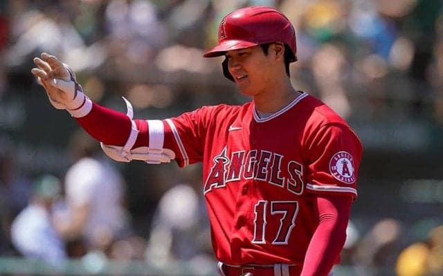 【MLB】大谷翔平は「分かっていた！」　判定覆した身振り手振りの“二盗アシスト”に米称賛