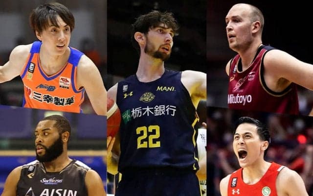 B1過去5シーズンで最も多くの試合に先発した選手は？／B1スタッツランキング