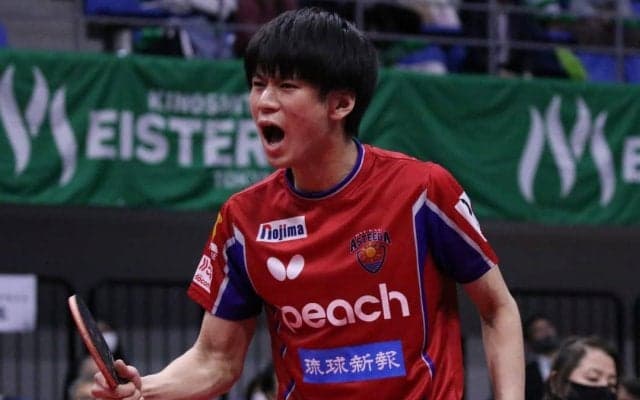 【Tリーグ】琉球アスティーダが戸上隼輔、日本ペイントマレッツが李皓晴と契約更新