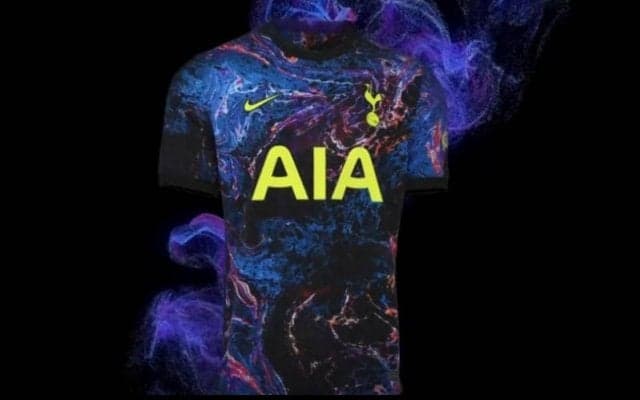 トッテナムがアウェイユニフォームを発表！カラフルな総柄に