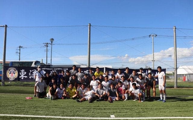 [男子サッカー]得点量産！　５－２で日大下し全国進出果たす！　