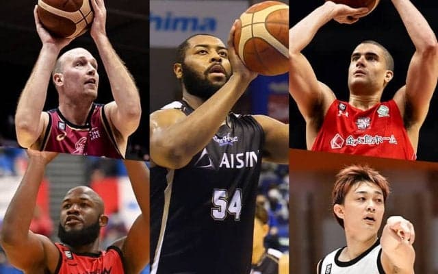 B1過去5シーズンで最もフリースローを決めた選手は？／B1スタッツランキング