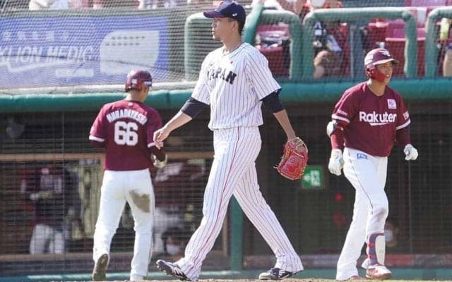 侍ジャパン・千賀滉大が2回4安打2失点　勝ち越し適時打浴び、五輪へ不安残す