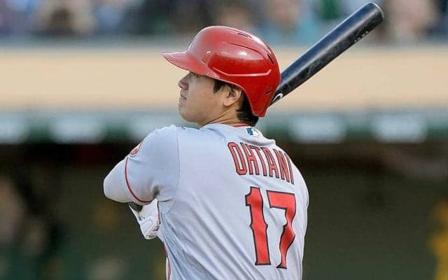 【MLB】大谷翔平が4試合ぶりマルチ　休養明けで183キロ二塁打＆先制生還、右越え二塁打