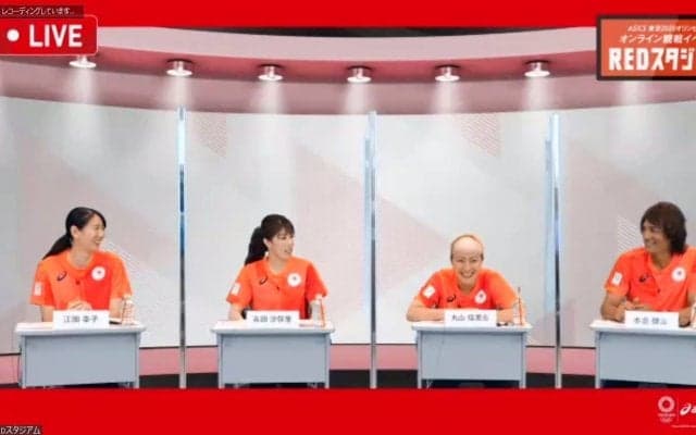 観戦イベントに江畑幸子さんらが登場 男子ベネズエラ戦でエール