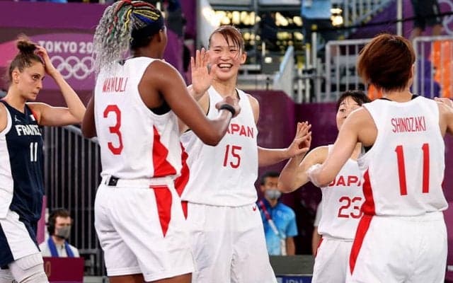 3x3女子日本代表が逆転勝利で大会3勝目…OQTで敗れたフランスにリベンジ成功