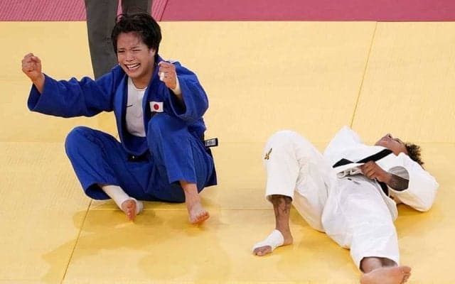 阿部詩が涙の金メダル！　柔道史上初、夢の兄妹同時金メダルへ「お兄ちゃん応援します」