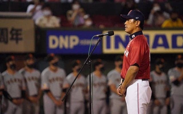 侍J稲葉監督、金メダル誓う「ファンの皆さんと一緒に」　本番前最後の実戦に快勝