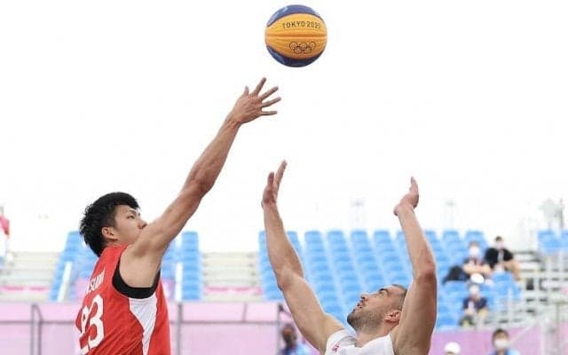 3x3男子日本代表…保岡が8得点と奮闘するも、セルビアに敗れて今大会4敗目