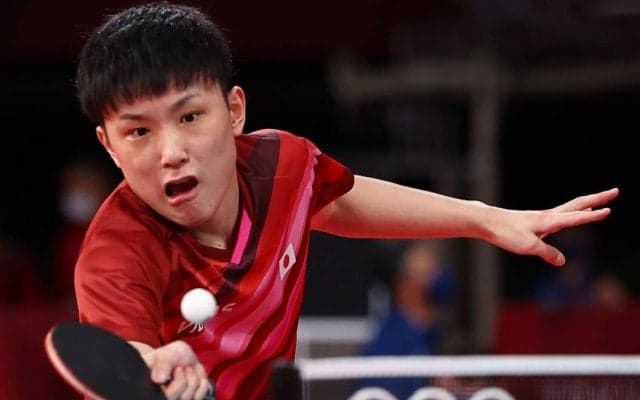 【東京五輪・卓球】張本智和、五輪初白星で16強入り　次戦は“スロベニアの新星”と