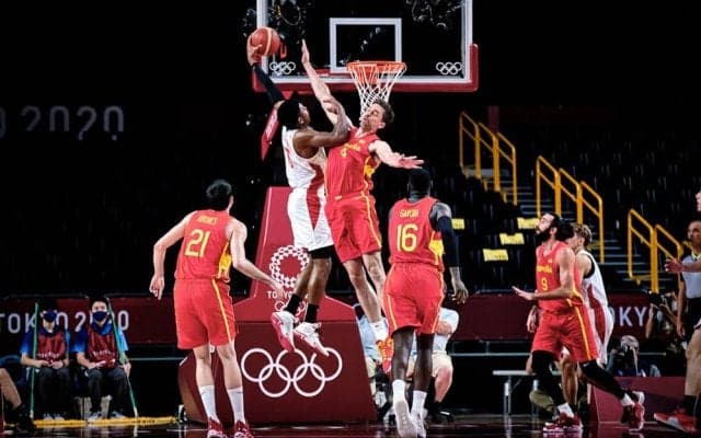 男子バスケ日本代表、世界王者スペイン代表相手に11点差黒星