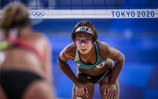 ビーチバレーボール女子　石井/村上組ドイツとの初戦に敗れる