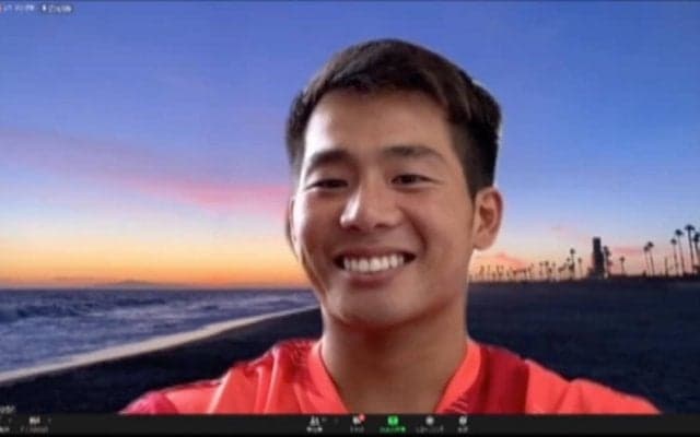 東京五輪代表「波乗りジャパン」が記者会見　大原洋人・都筑有夢路・前田マヒナが意気込みを語る