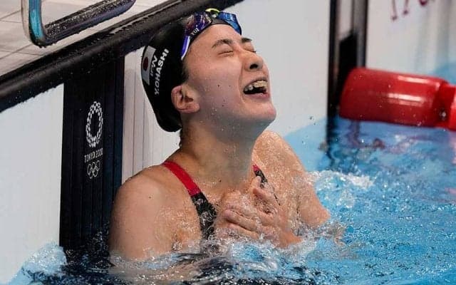 大橋悠依が個人メドレー2冠達成！　「女子初めては嬉しい」「お姉さん方に助けられた」