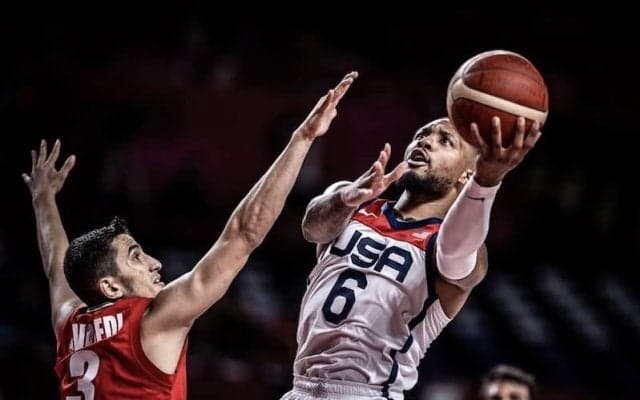 男子アメリカ代表がイランに54点差圧勝…リラードが21得点／東京オリンピック
