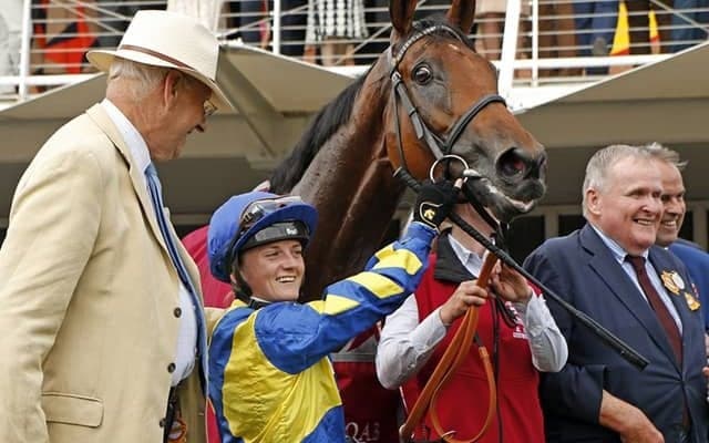 【英・グッドウッドC】女性騎手H.ドイル騎乗トゥルーシャンがV、ストラディバリウスは出走取消/海外競馬レース結果