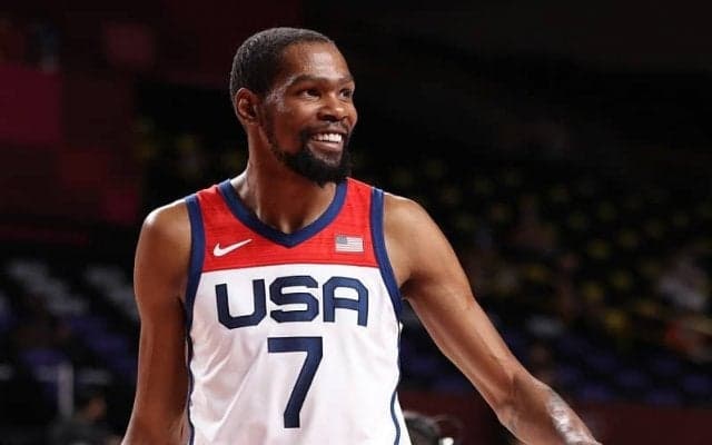 今大会で初勝利を手にしたデュラント「今日の試合では皆が超アグレッシブだった」