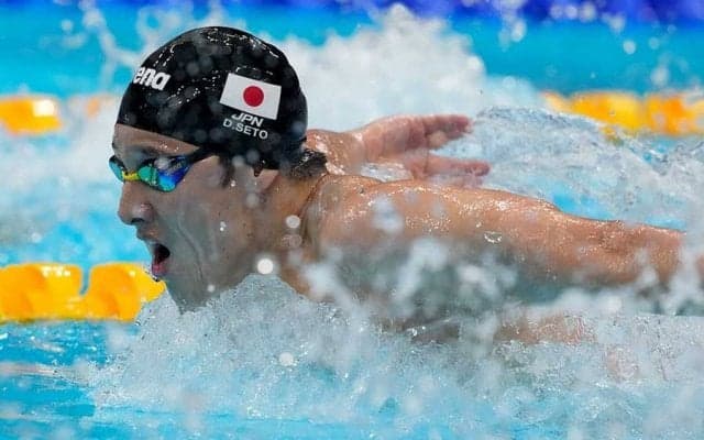 瀬戸大也、200m個メで予選16位でヒヤヒヤ通過　2種目敗退の崖っぷち、萩野公介も通過