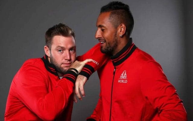 アトランタ大会にダブルスで出場中のキリオスとソック、きっかけはあの人気ゲーム？