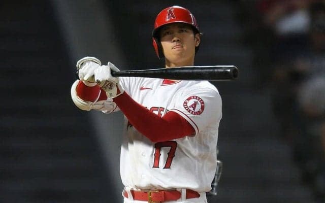【MLB】大谷翔平、3戦連発38号なるか？　第2打席は四球、打点はトップのゲレーロJr.に2差