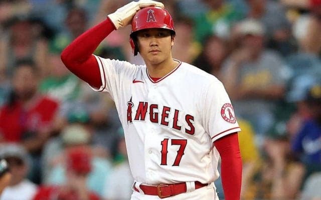 【MLB】大谷翔平、今季4度目の1試合3四球に本拠地ブーイング　記録づくめのシーズン15盗塁を記録