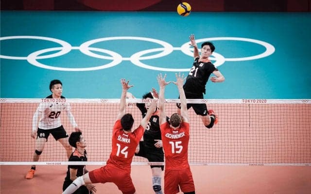 男子日本代表　ポーランドにストレートで敗れ2敗目