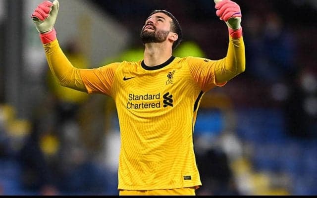 リバプール、守護神アリソンとも延長交渉！　アレクサンダー＝アーノルドに続くか