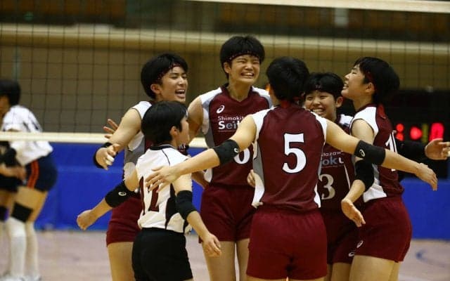 インターハイ女子　下北沢成徳が優勝し、令和３年度夏の女王に輝く