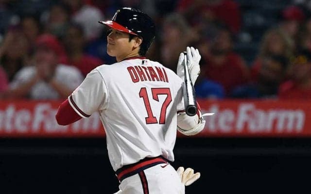 【MLB】大谷翔平、弾丸178km適時二塁打で先制　打点トップに1点差、塁上で笑顔満開