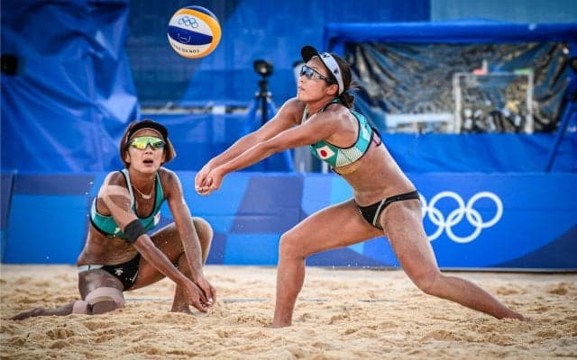 ビーチバレーボール女子　石井/村上組はスペイン代表に敗れ17位タイで大会終了