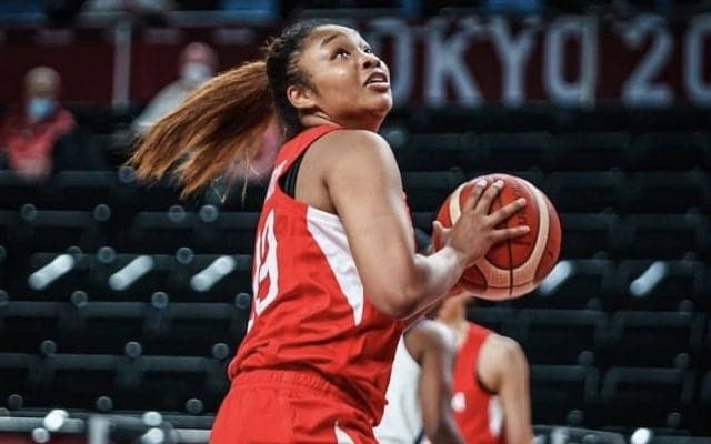 アメリカ戦で存在感を発揮したオコエ桃仁花「自分のバスケを取り戻すことができた」