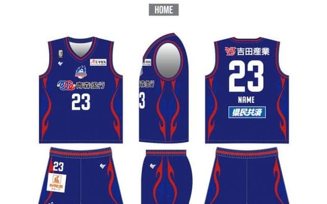 『BFIVE』とサプライヤー契約した青森ワッツが新ユニフォームを発表