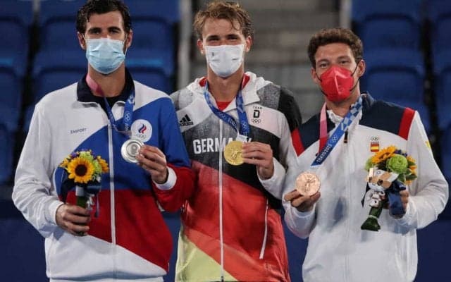 ズベレフ、バーティ、ベンチッチ...メダリストたちの喜びの声［東京オリンピック］