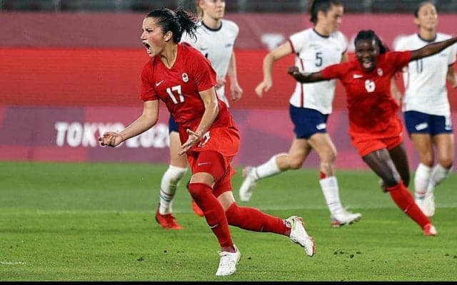 カナダがアメリカとの接戦制し初の決勝進出!　守備陣奮闘で虎の子のPK弾守り抜く《東京オリンピック》