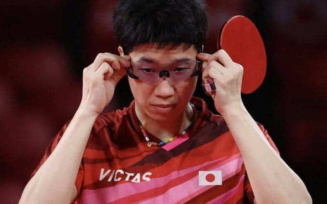 【五輪卓球】水谷隼、スウェーデンのエース・ファルクに敗れ東京五輪初黒星　団体戦準々決勝は1-1に