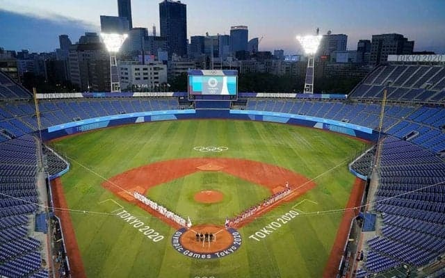 “日本の美”に米国代表もうっとり…　幻想空間と化したハマスタに「ここは天国？」