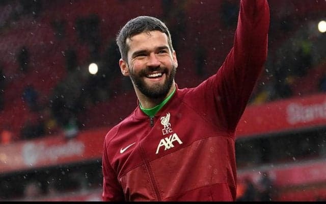 リバプール、守護神アリソンと2027年まで契約延長