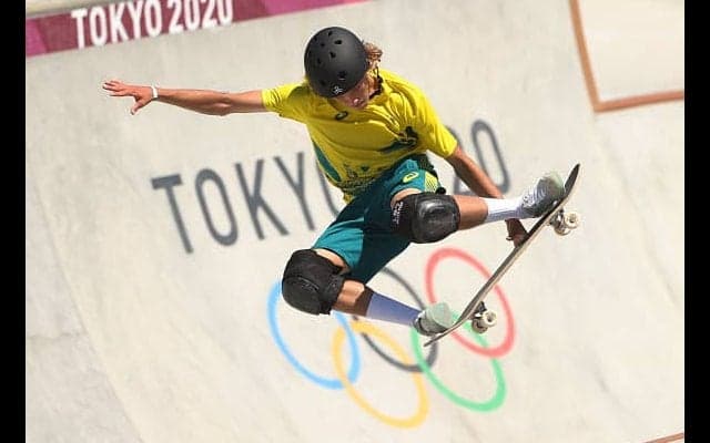 “二刀流”平野歩夢は決勝進出ならず　金メダルは豪州キーガン・パルマー【スケートボード・パーク男子】