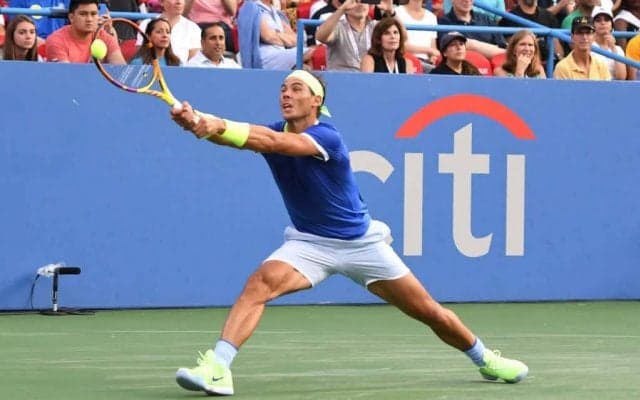 足の痛み抱えるナダルが約2ヶ月ぶりの試合に辛勝、美技披露の錦織も3回戦へ［ATP500 ワシントン］