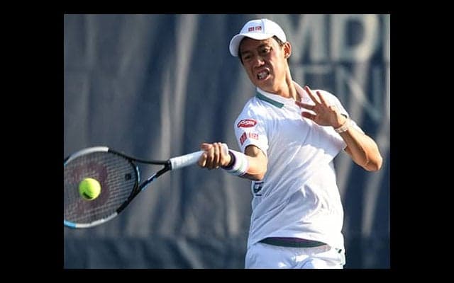 錦織 逆転勝ちで5度目の8強