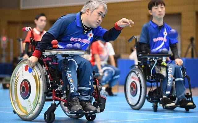 「自覚と誇りを持ち、チーム一丸で」ボッチャ日本代表、壮行試合でメダル獲得へ思い新たに