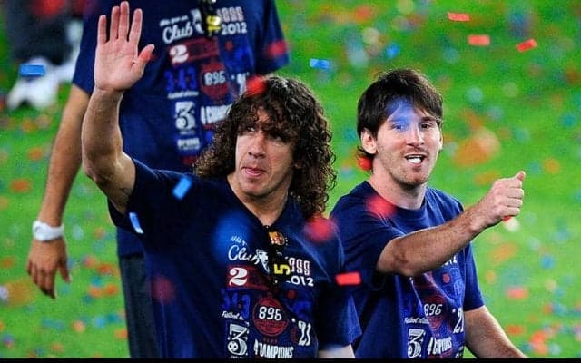 プジョル氏がバルセロナ退団のメッシに思いを述べる 「感謝しきれない」