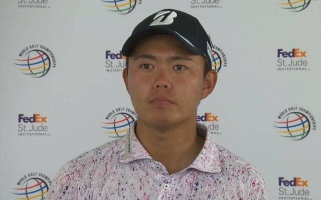 木下稜介、4アンダーのラウンドに「しっかりスコアを伸ばすことができて良かった」