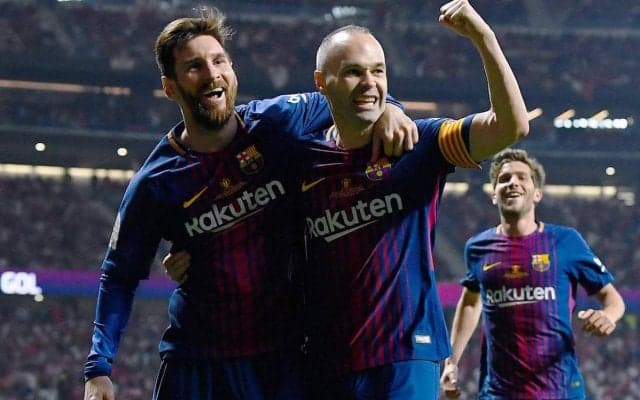 「幸運を祈る」盟友・メッシのバルサ退団にイニエスタがメッセージ「君と、君の家族の幸せを願っている」