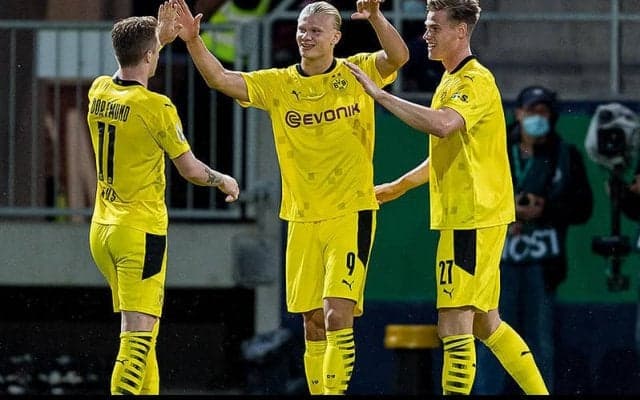 ドルトムントがハーランドのハットトリックで危なげなく2回戦進出！《DFBポカール》