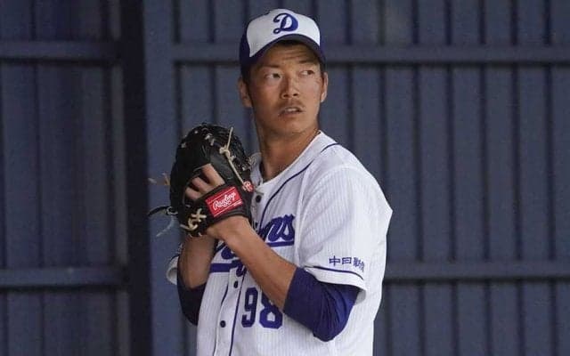 中日・木下雄介投手が27歳で死去　期待の速球派、昨季にプロ初セーブ