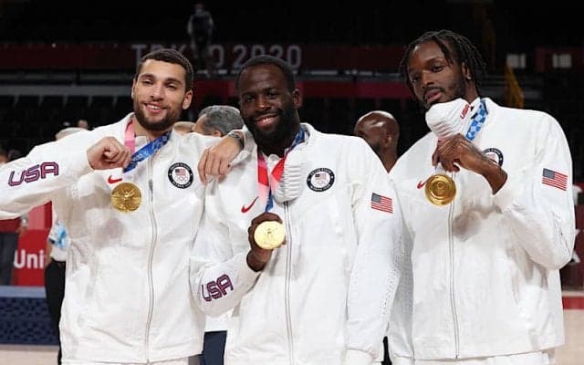 五輪4連覇を達成したアメリカのグリーン「とても特別なグループ」