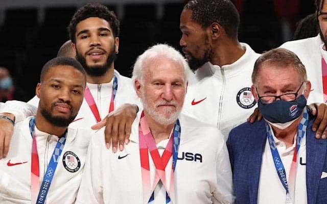 アメリカ代表の指揮官を務めたポポビッチHC「とても満足している」